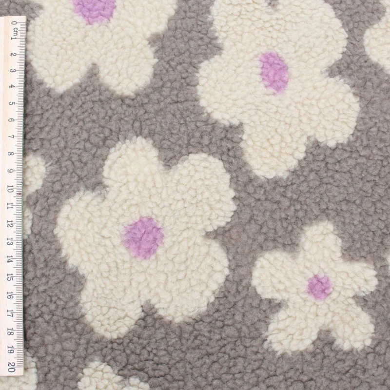 Teddyplüsch Blumen