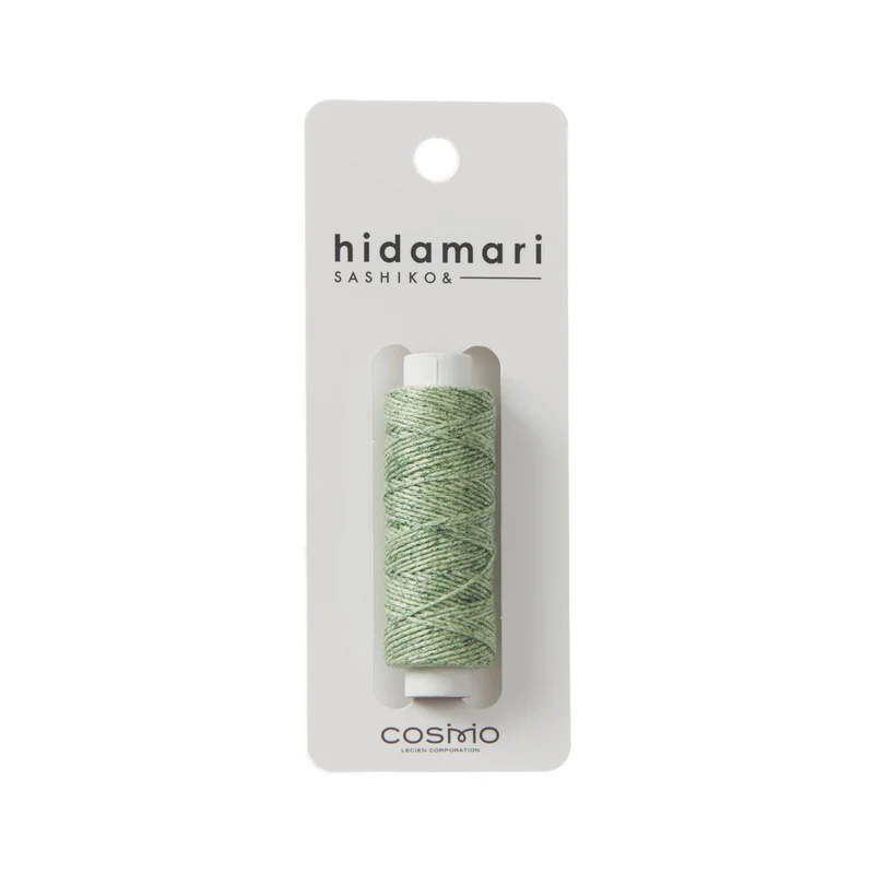 Hidamari Sashiko Garn - Melange - 202 grün