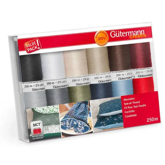 Gütermann Allesnäher-Set 12x250m