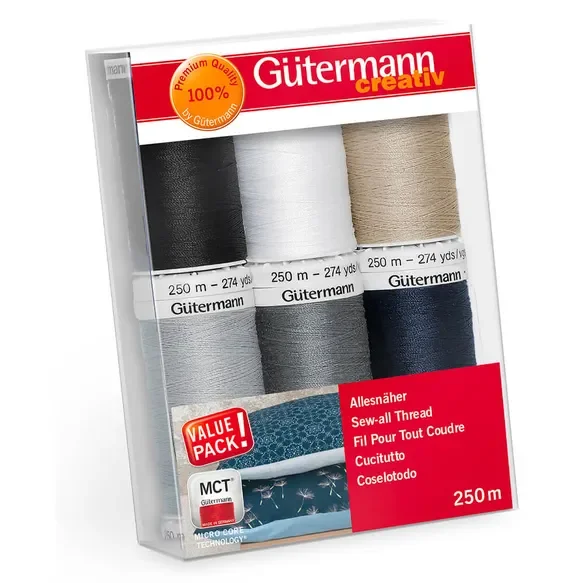Gütermann Allesnäher-Set 6x250m