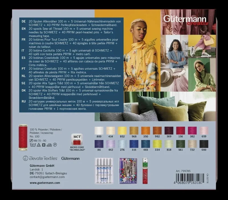 Gütermann Fashion-Box Allesnäher | 20x100m