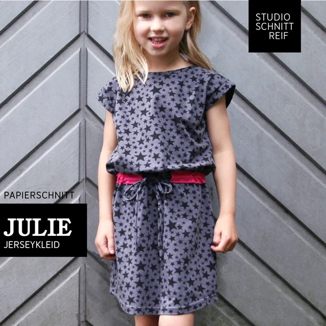 JULIE Jerseykleid | Papierschnitt