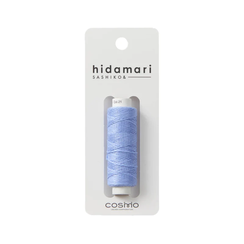 Hidamari Sashiko Garn - 22 fliederblau