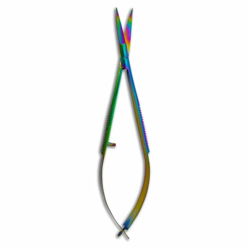 Curved Titanium EZ-Snip Scissors 738T