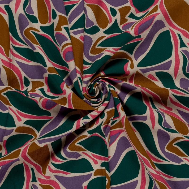 Satin Abstrakt – Marine