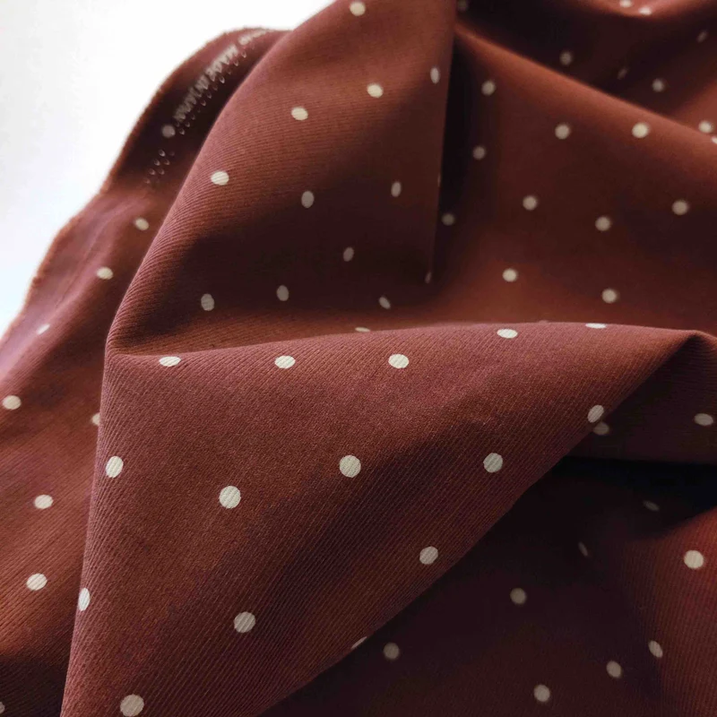 Kokka Feincord Polka Dots