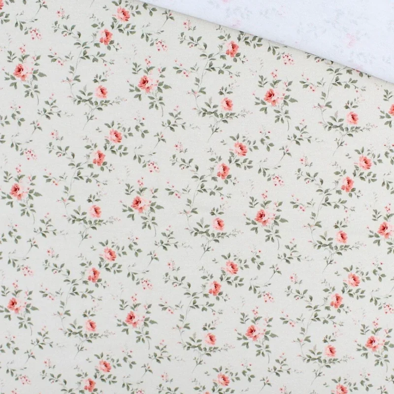 Jersey Stoff „Kleine Rosen“