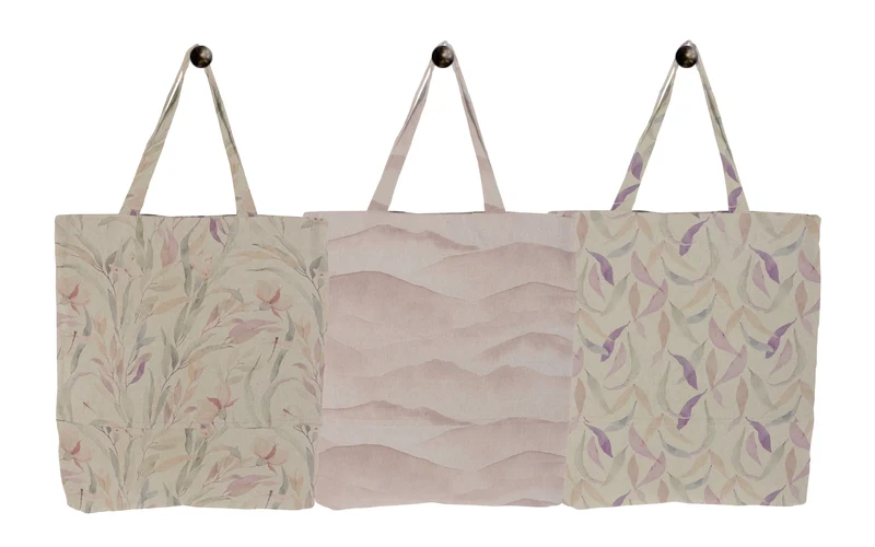 Canvas Leinenoptik Christel Floral Swafing