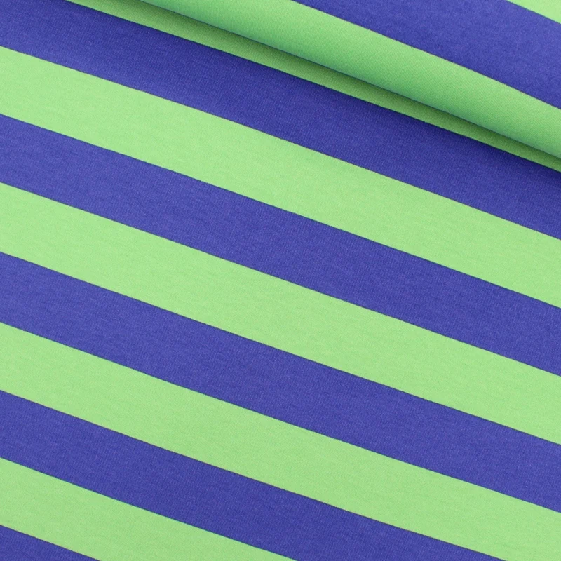 Sweatstoff Bunte Streifen