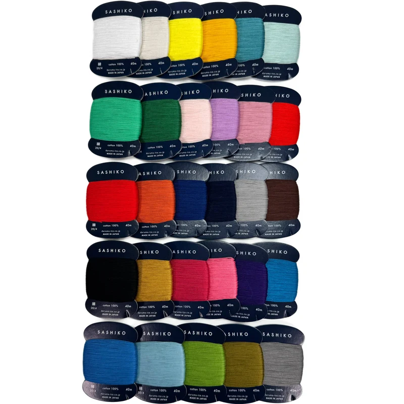 Daruma Sashiko Garn-Set - Premium