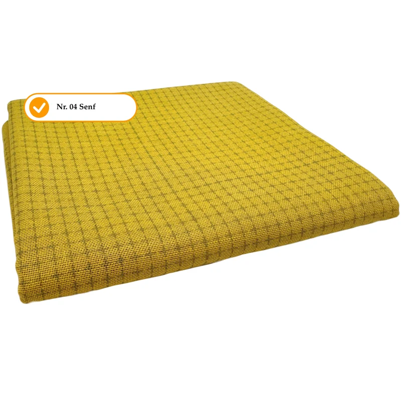 Sashiko Stoff mit Raster - Zuschnitt 50 x 108 cm