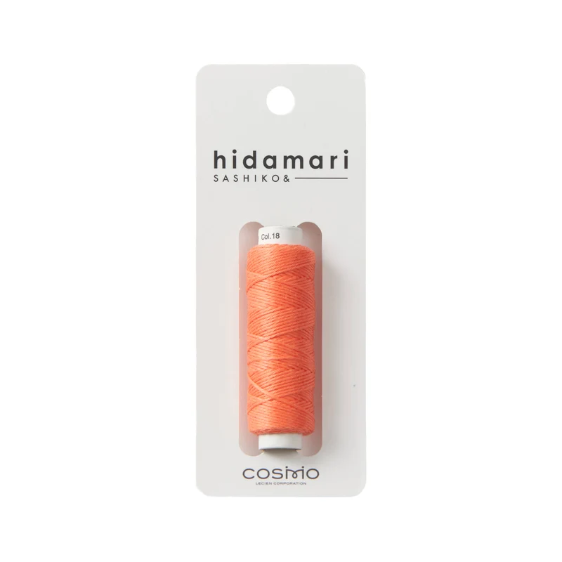 Hidamari Sashiko Garn - 18 apricot