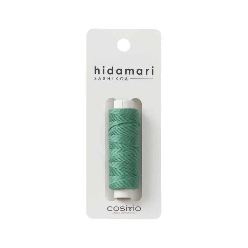 Hidamari Sashiko Garn - 17 salbeigrün
