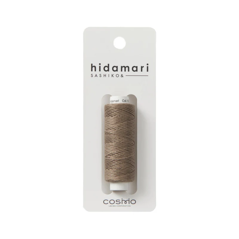 Hidamari Sashiko Garn - 13 taupe