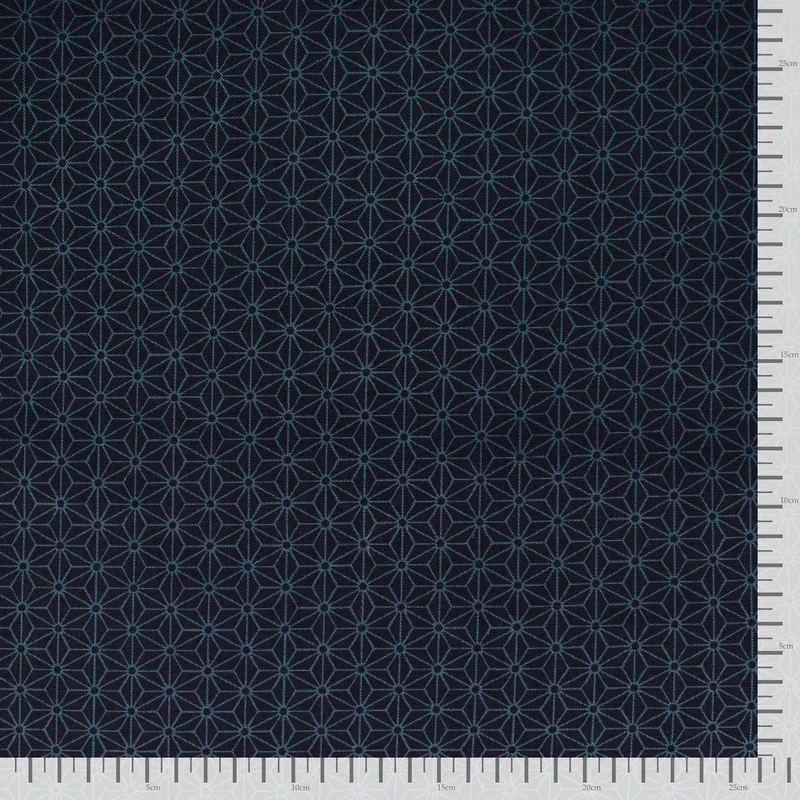 Asanoha Mini No.1 - Nachtblau