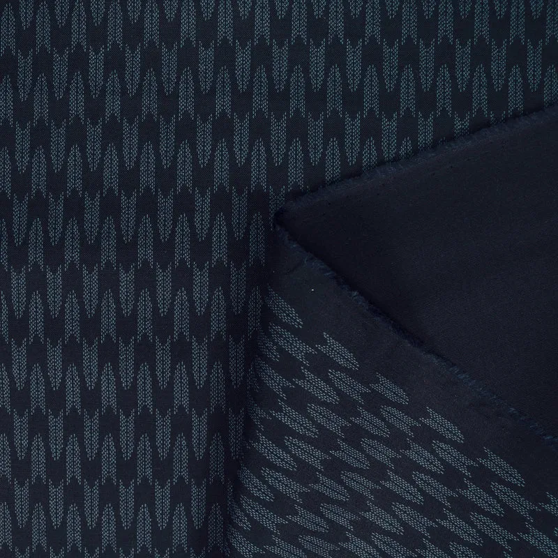 Yagasuri Mini No.1 - Nachtblau