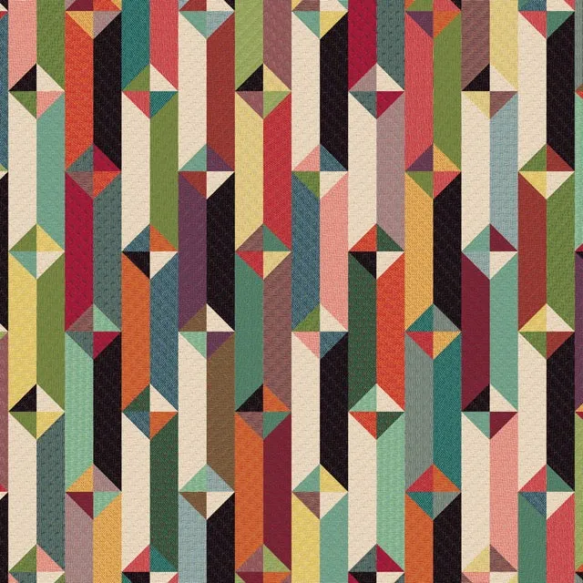 Gobelinstoff Premium Graphic Prism Block