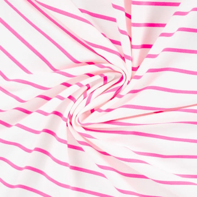 French Terry Neon Streifen