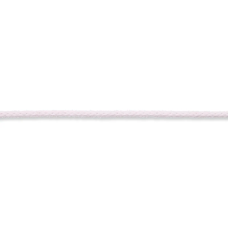 Baumwollkordel Uni 3 mm hellrosa