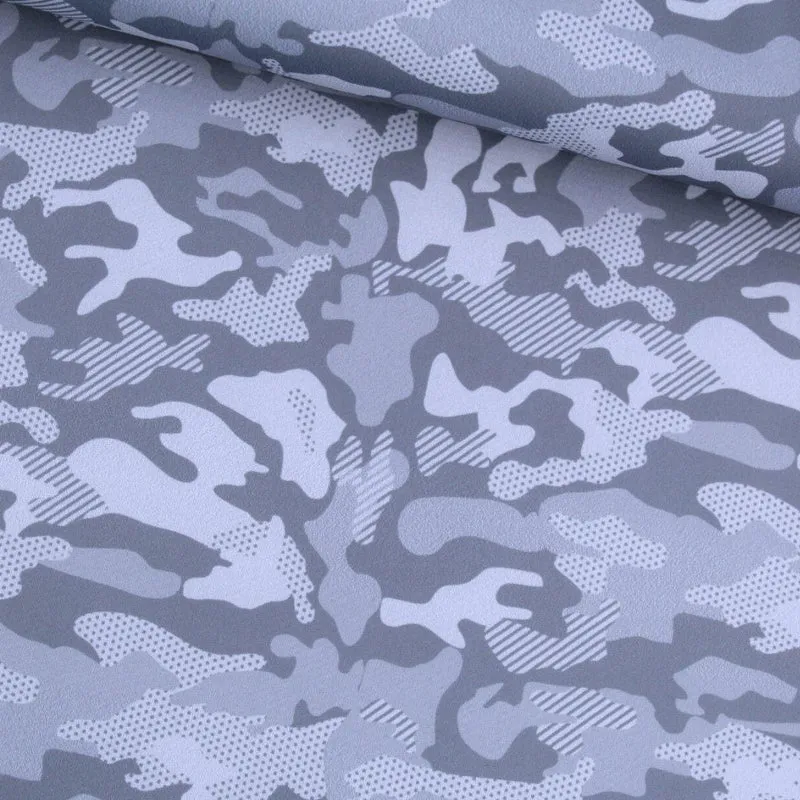 Sport und Badeanzugstoff Camouflage