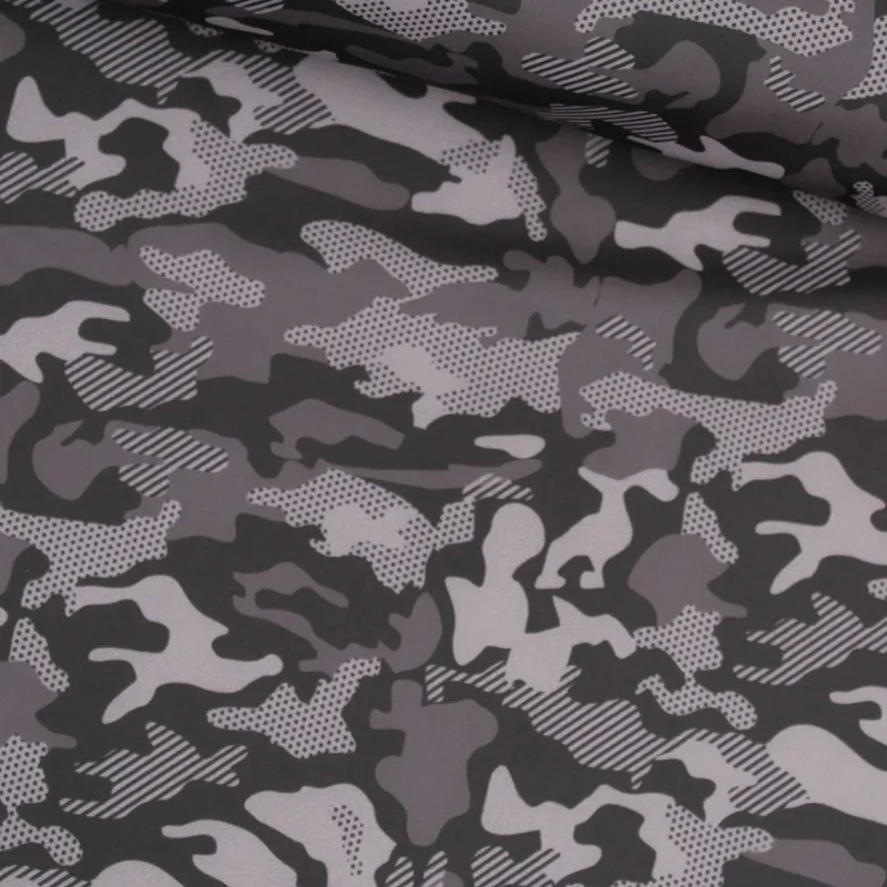Sport und Badeanzugstoff Camouflage