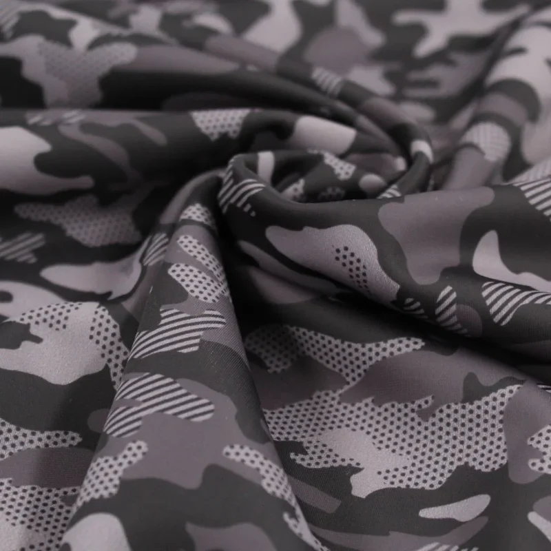 Sport und Badeanzugstoff Camouflage