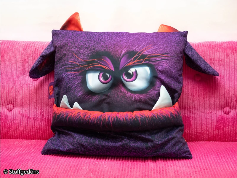 Samt Panel Monsta by Thorsten Berger lila Swafing