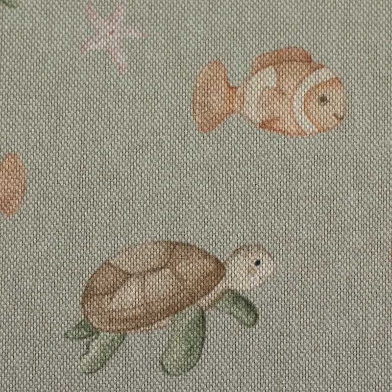 Canvas „Beach“ by Christiane Zielinski Schildkröte Clownfisch Swafing