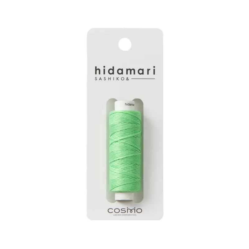 Hidamari Sashiko Garn - 27 hellgrün
