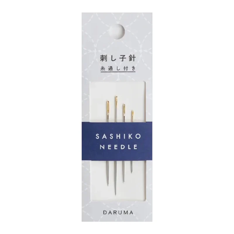 Daruma Sashiko Nadeln - 4 Stück