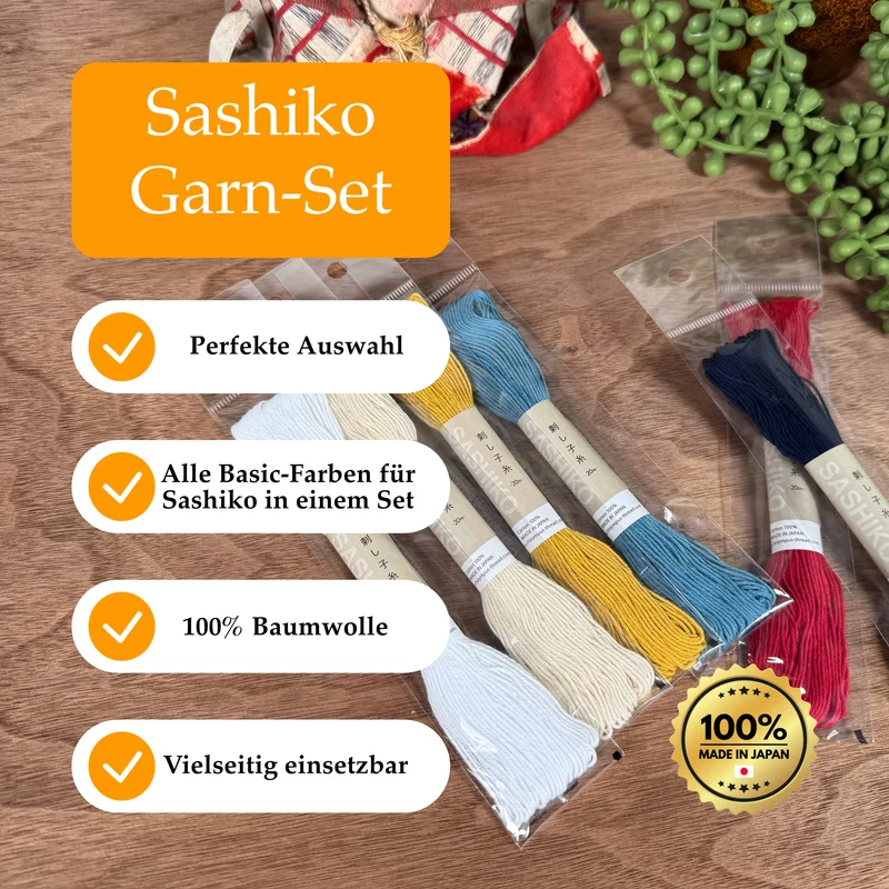 Olympus Sashiko Garn-Set - Basic