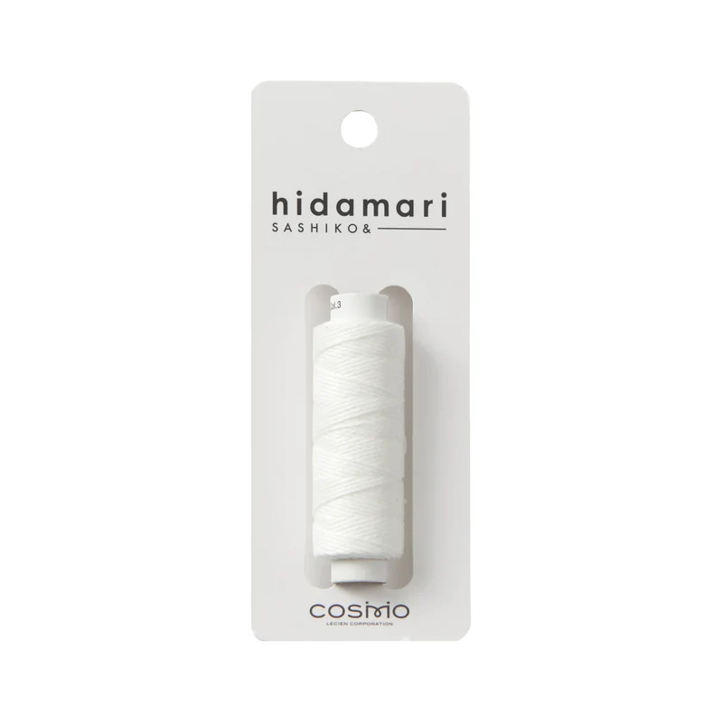 Hidamari Sashiko Garn - 03 weiß