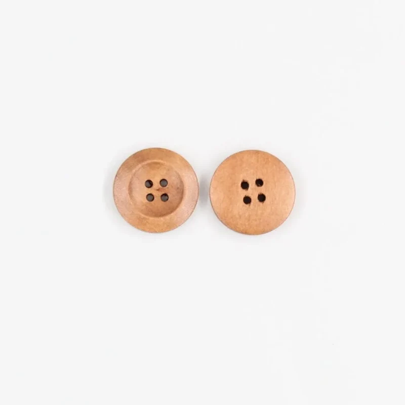 Holzknopf 4 Löcher | 25mm