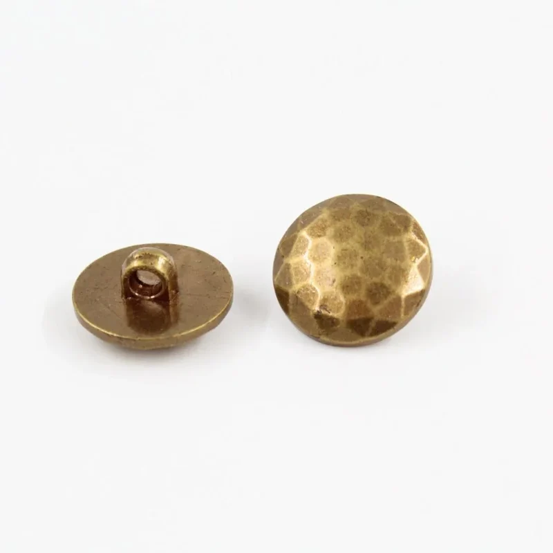 Facettierter Kunststoffknopf | 20 mm