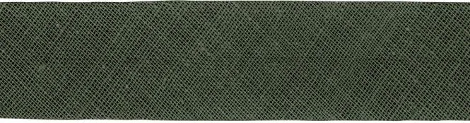 Schrägband Baumwolle 60/30mm tannengrün