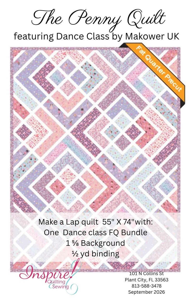 The Penny Quilt, Quilt Pattern, Precut Friendly