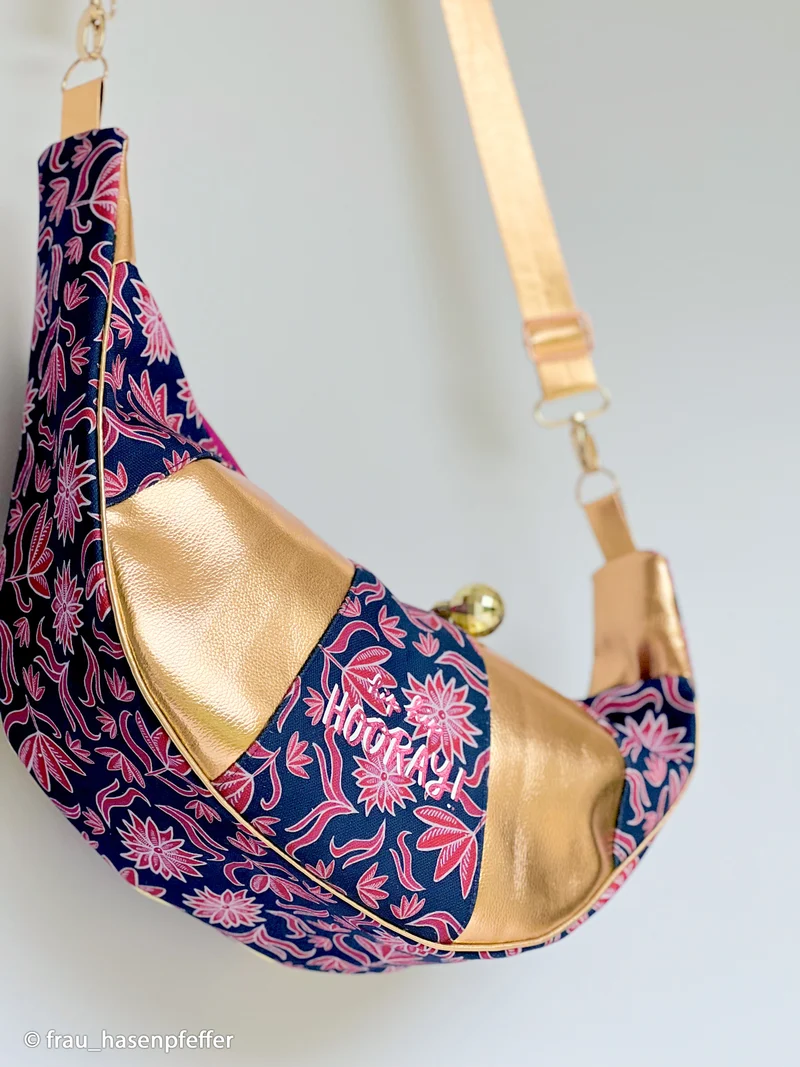 Kunstleder Rex metallic gold