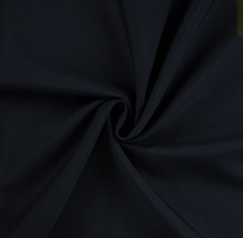 Dekostoff Bi-Stretch schwer entflammbar Uni schwarz 280 cm breit
