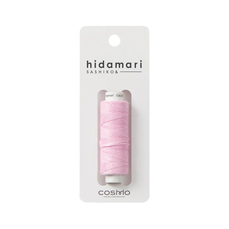 Hidamari Sashiko Garn - 24 rosa