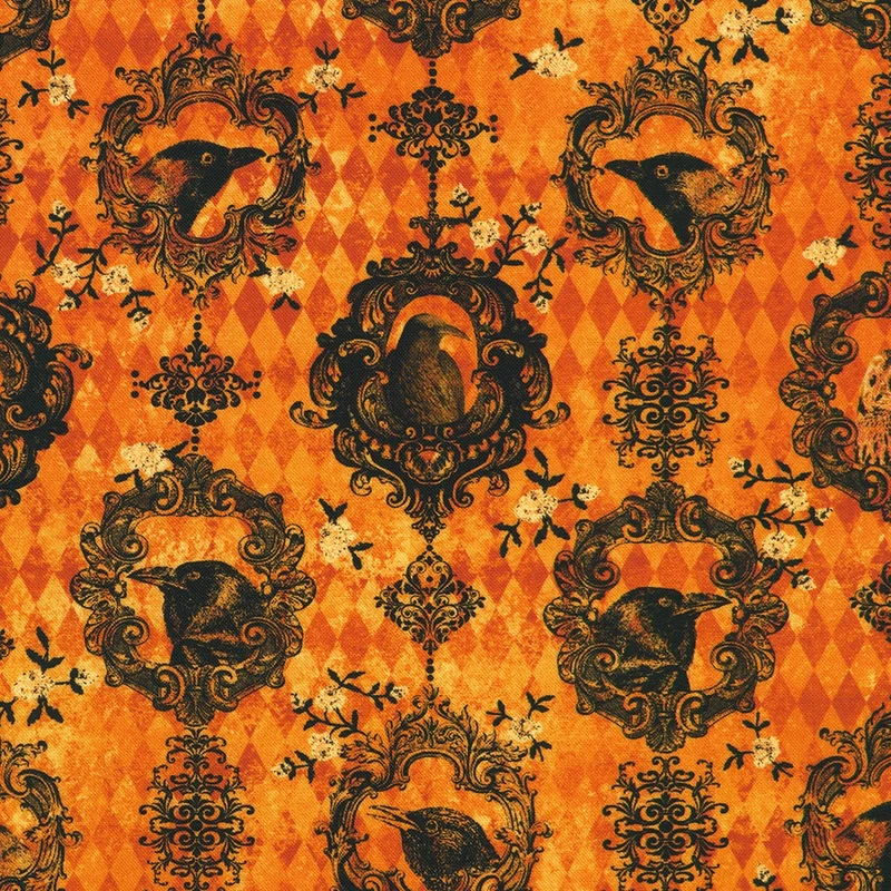 Ravenwood Quilt Kit 68" X 68", 2 3/4yd Black Background not included