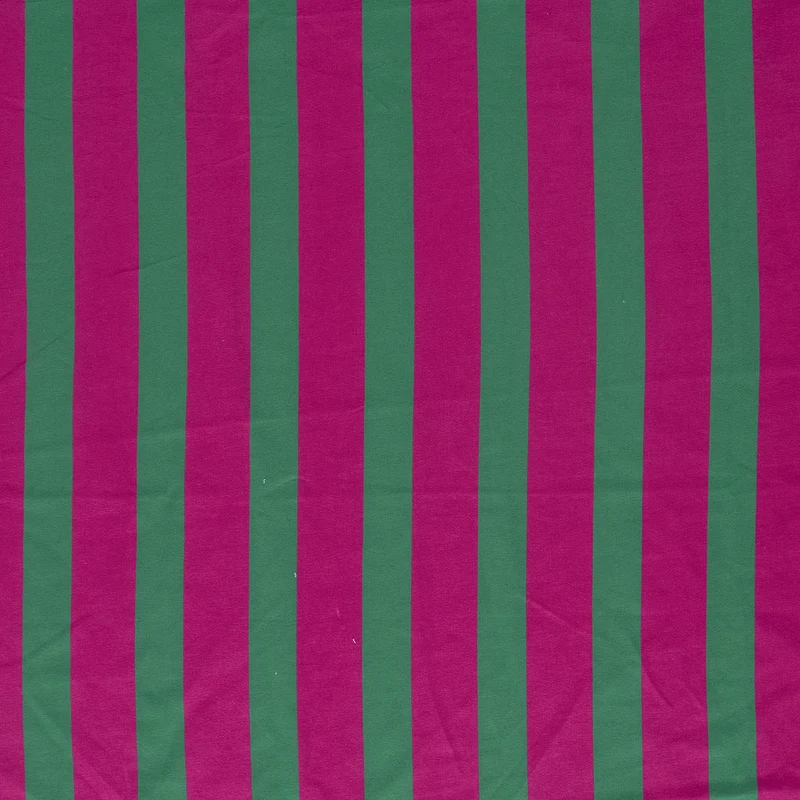 French Terry Streifen – Fuchsia