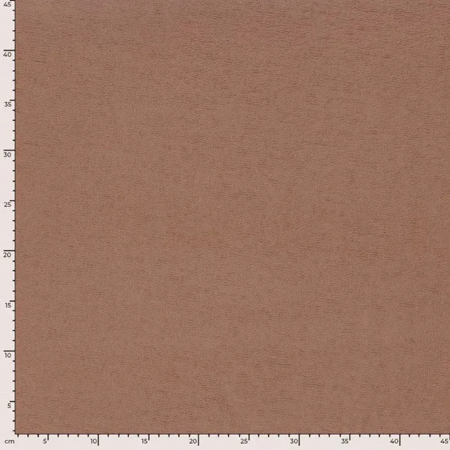 French Terry Crêpe Uni – strukturierter Sommersweat