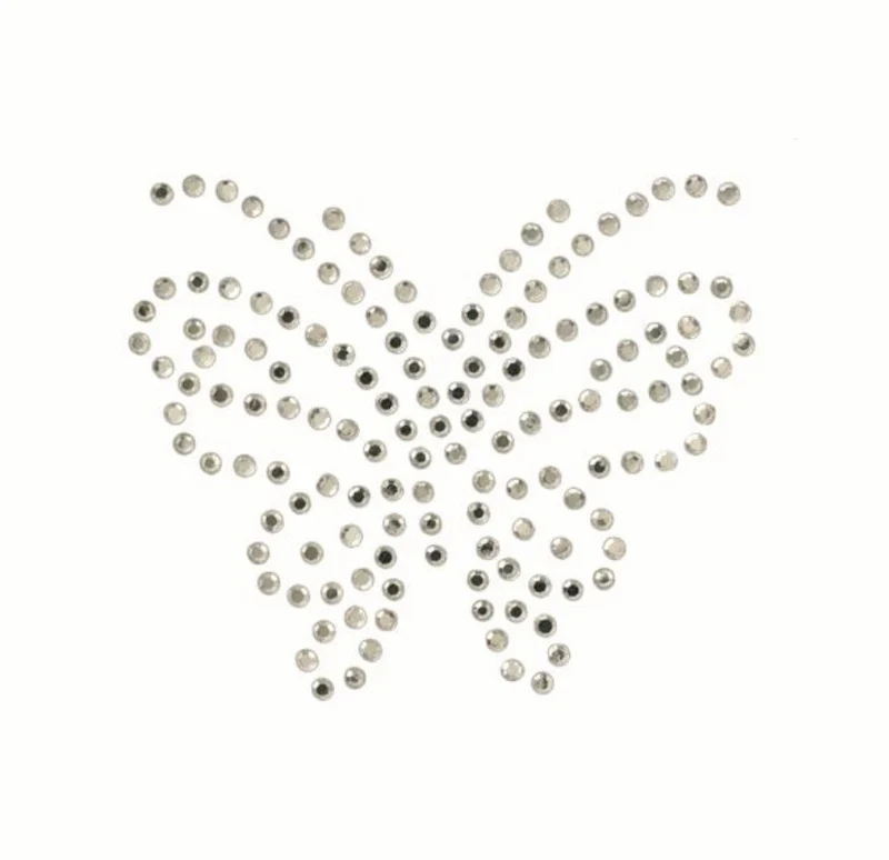 Mono Quick Applikation Strass Schmetterling
