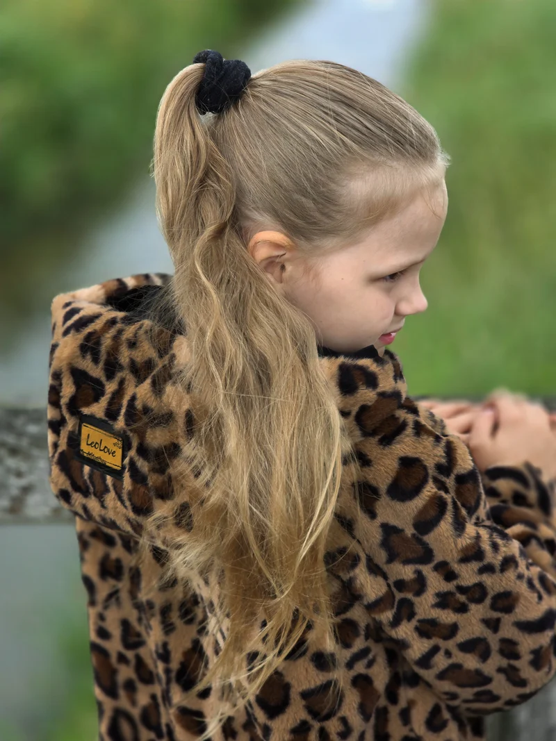 Plüschstoff Kunstpelz Leoprint Punami Swafing