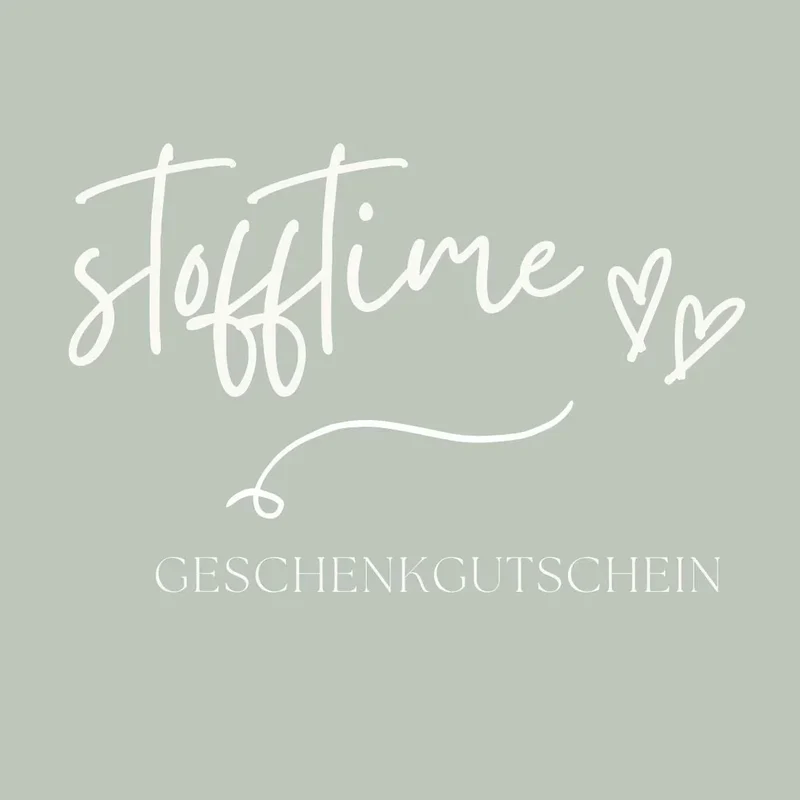 Geschenkgutschein von Stofftime.de