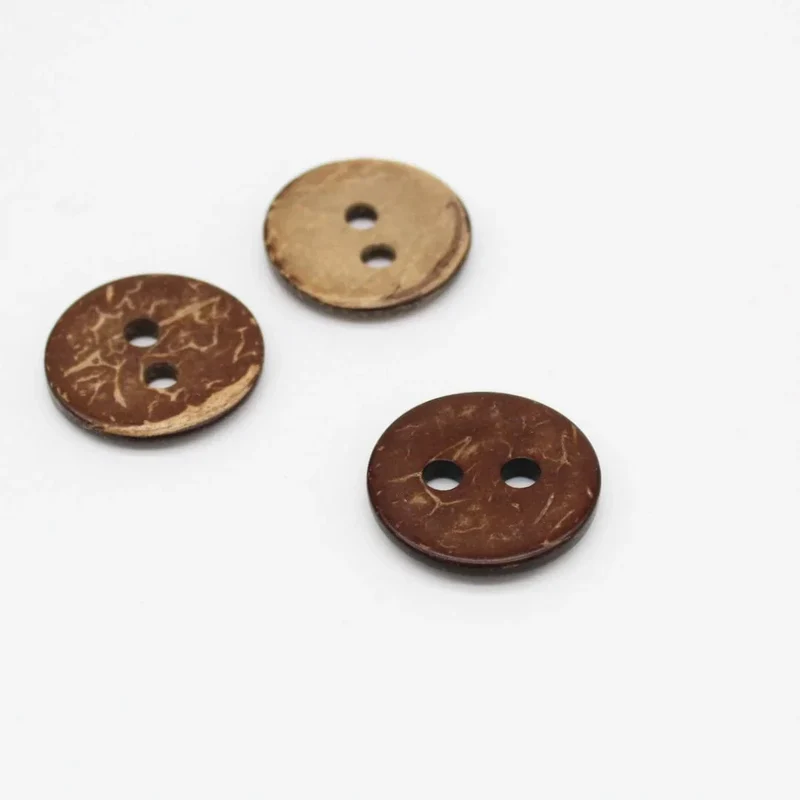Kokosknopf mit 2 Löchern | 30 mm