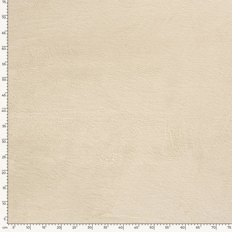 Bambus-Fleece Uni – Beige