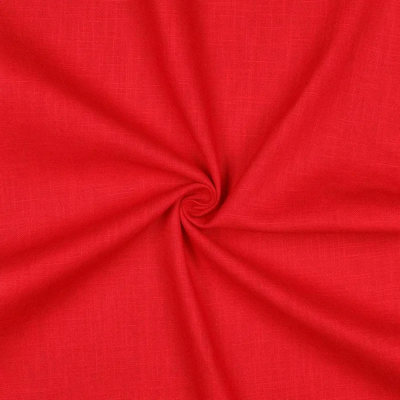 Gewaschener Leinenstoff