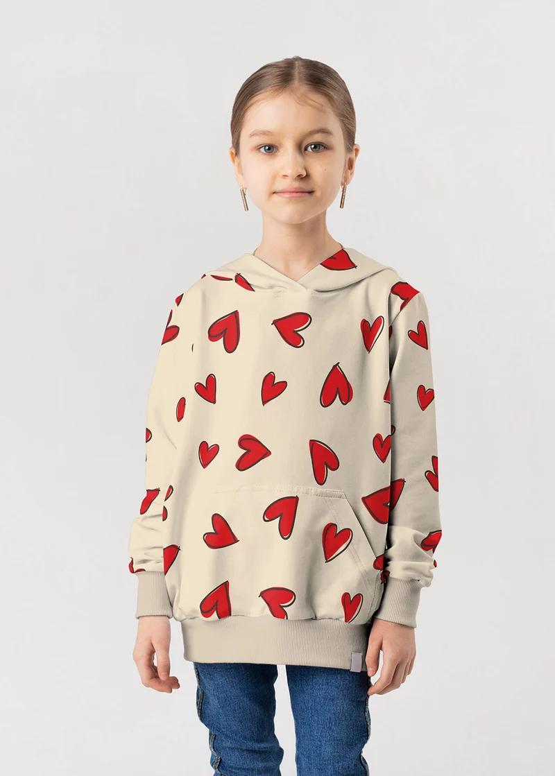 French Terry Herzen – Beige