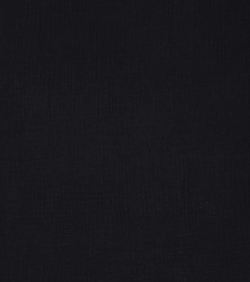 Musselin Jenke Uni Swafing schwarz